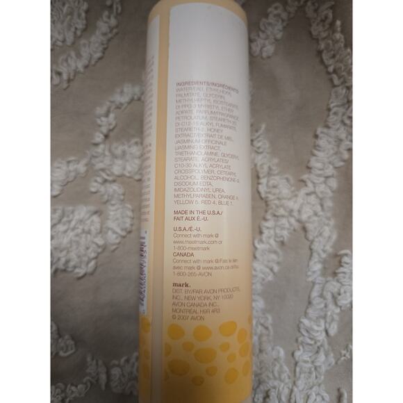 AVON Mark Self Sanctuary HONEY JASMINE Moisture Milk 6.7 oz ~ NEW & SEALED - Picture 3 of 3